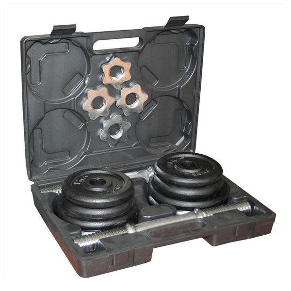 Set gantere fier dipomat 20 kg ST20 HMS [2]