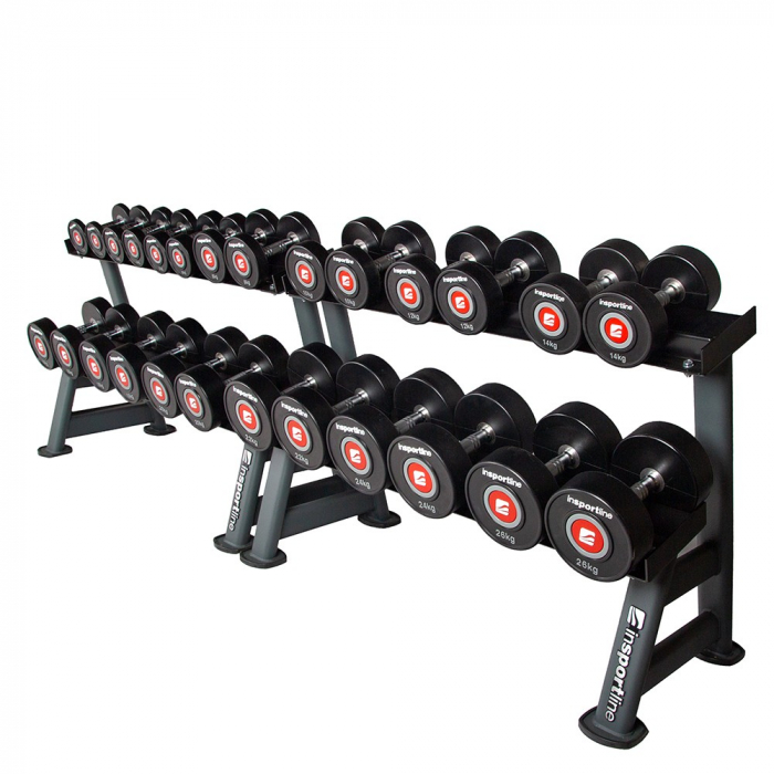 Set gantere inSPORTline Profi 2 x 2-26 kg [1]