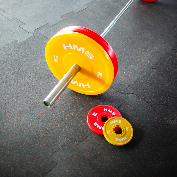 Set greutati olimpice HMS TPP 2 x 1.5 - 5 KG (18 KG) [6]