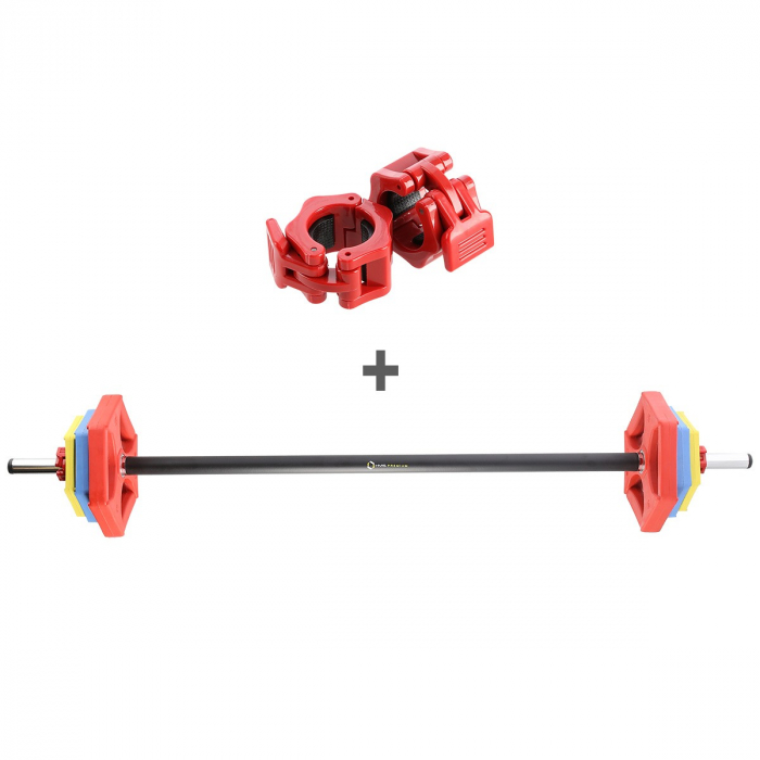 Set Haltera Pump cu Greutati reglabile HMS Premium SBP21, 20 kg [6]