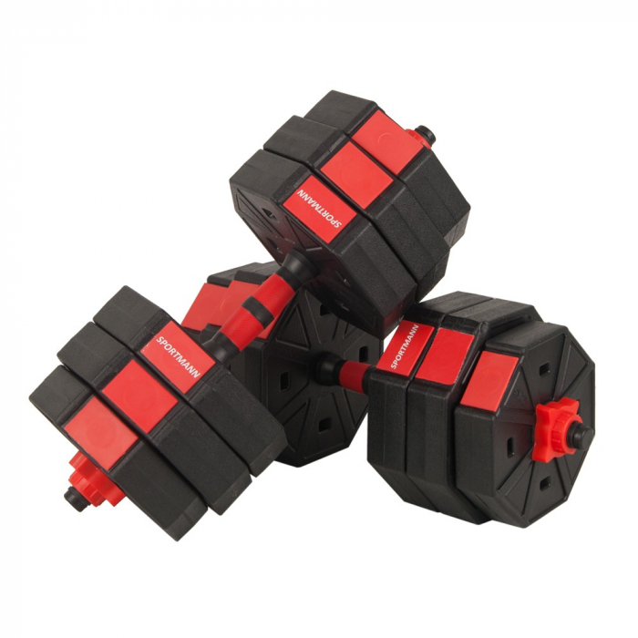 Set Haltera si Gantere ciment Sportmann SHG06 30 kg [2]