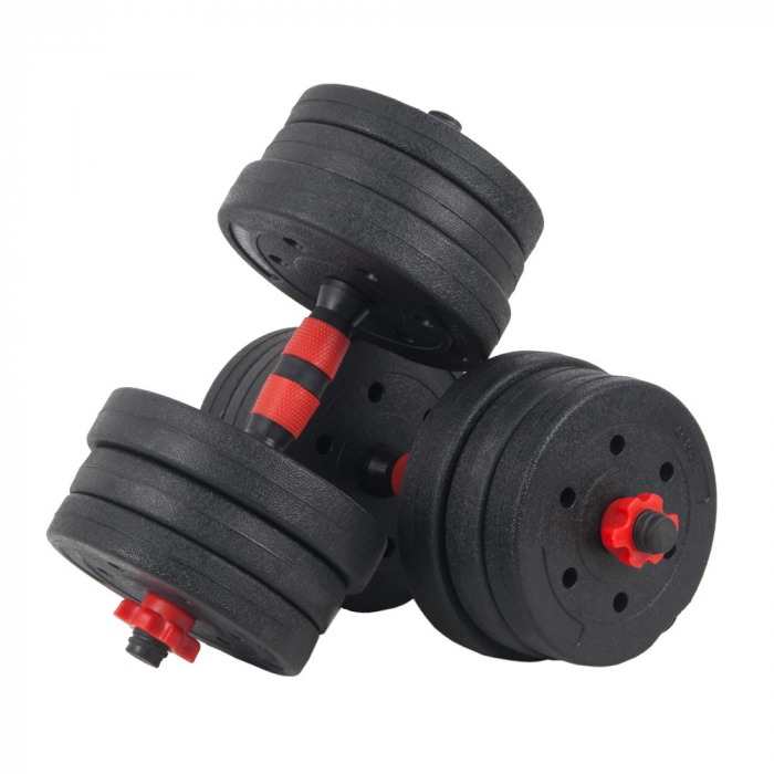 Set Haltera si Gantere ciment Sportmann SHG07 20 kg [2]