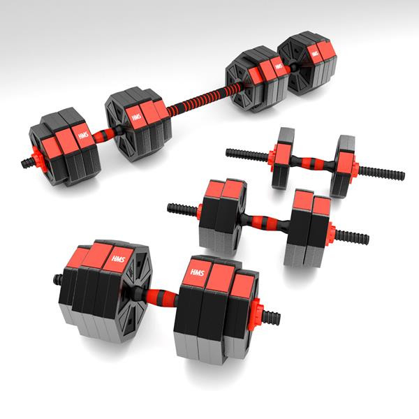 Set Haltera si Gantere HMS SGC30 30 kg [6]