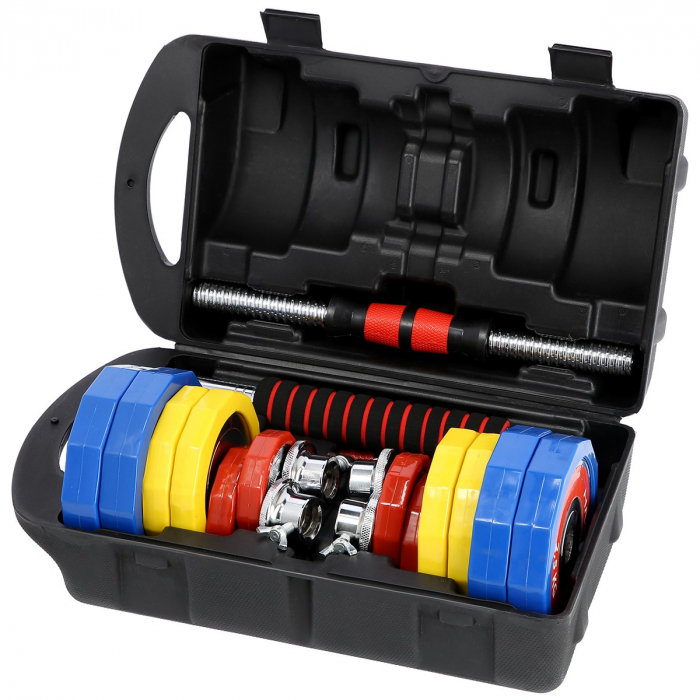 Set Haltera si Gantere HMS SKC20 de 20kg [2]