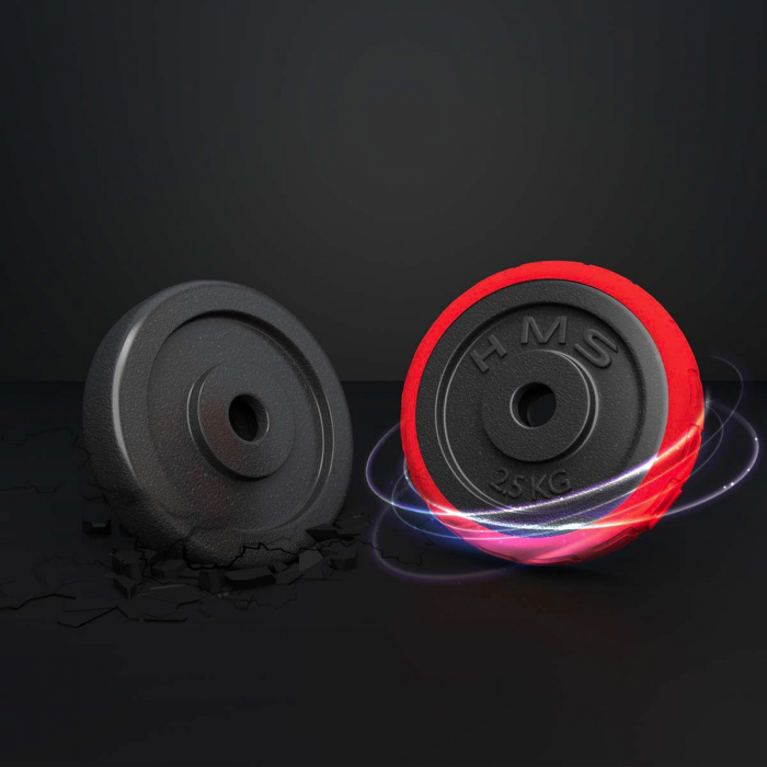 Set Haltera si Gantere Reglabile HMS SGGX20 20 kg [6]