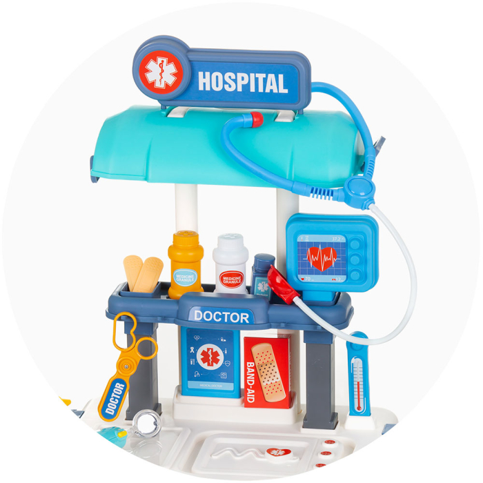 Set jucarie Chipolino Doctor 3 in 1 72,5 cm cu accesorii [4]