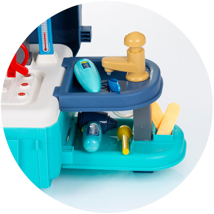 Set jucarie Chipolino Doctor 3 in 1 72,5 cm cu accesorii [9]