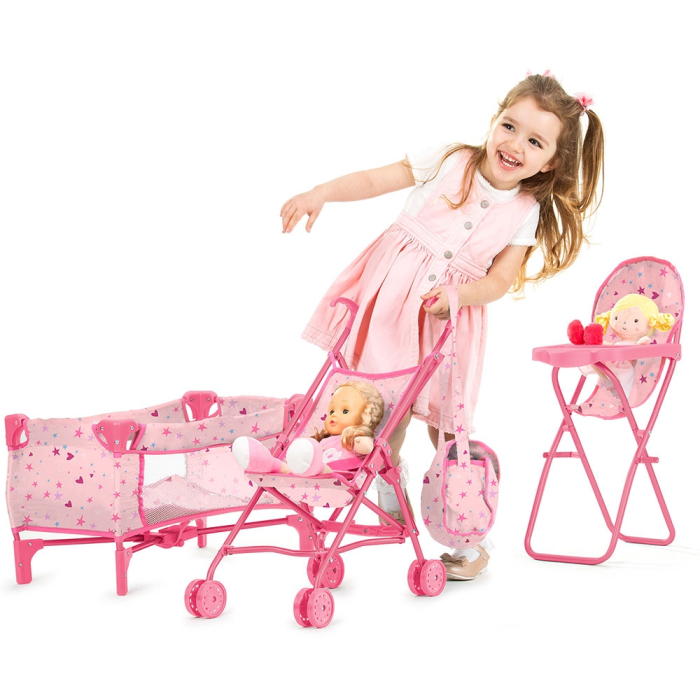 Set jucarii pentru papusi Chipolino Trixy 3 in 1 stars [8]