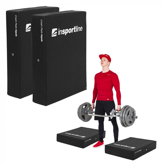 Set Tampoane Atenuare Bara de Greutati inSPORTline Inpak [2]
