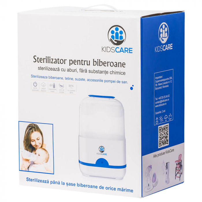Sterilizator electric pentru 6 biberoane KidsCare KC108 [4]