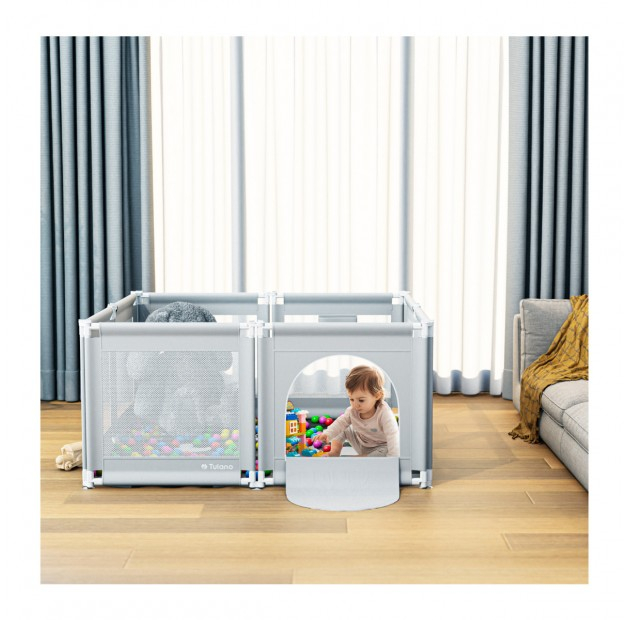 Tarc de joaca bebelusi configurabil si ajutastabil 140 X 65 cm Cozy 51 [10]