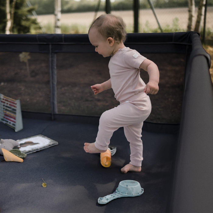 Tarc de joaca pentru copii 180 x 200 cm Kidwell FANKO - Negru [10]