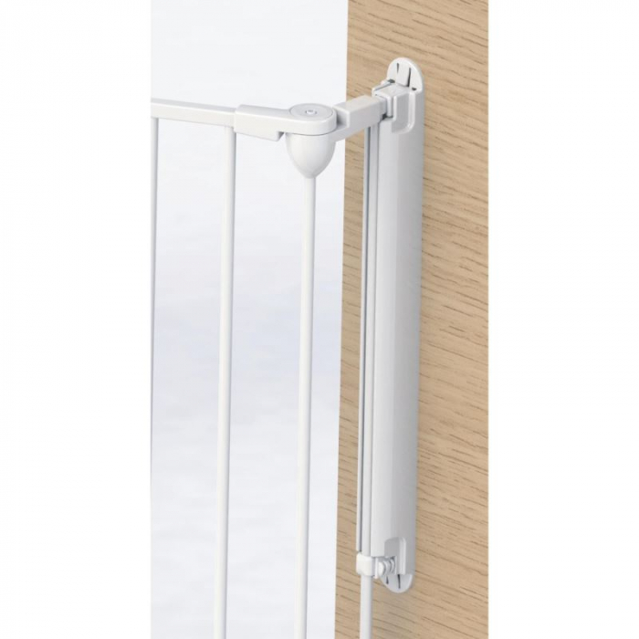 Tarc de siguranta modular cu 3 panouri, metal alb, Noma N94054 [8]