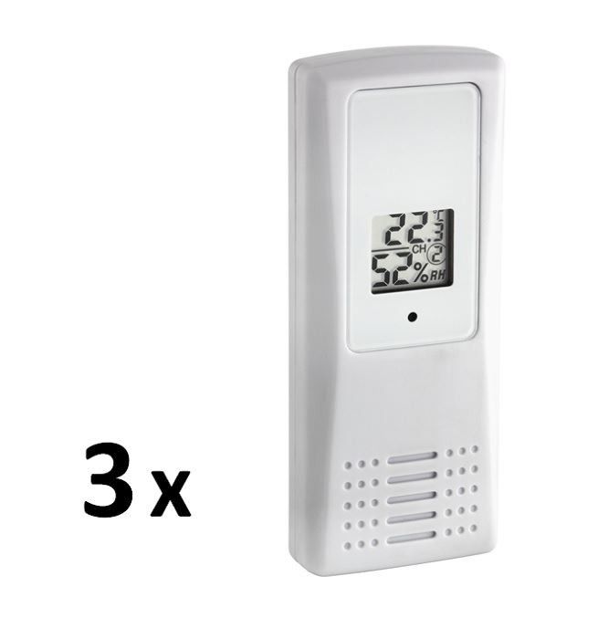 Termo-Higrometru cu 3 senzori wireless TFA 30.3054.10 [2]