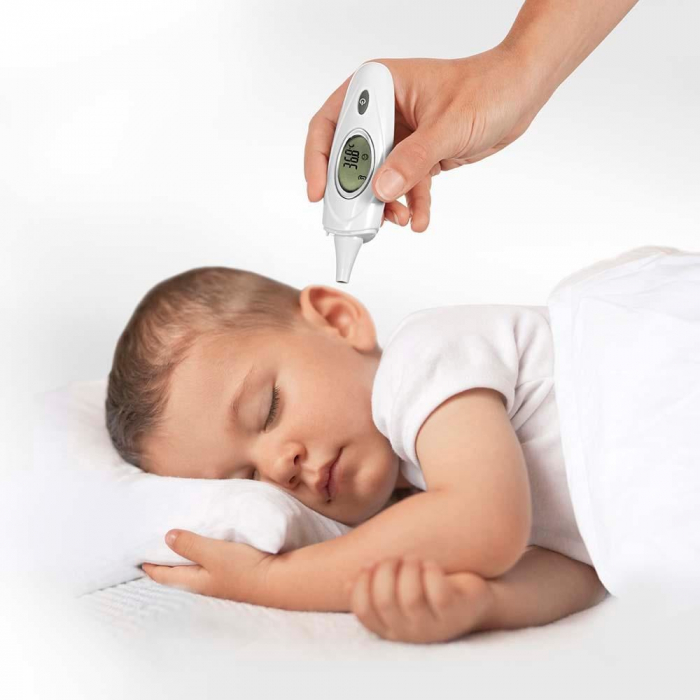 Termometru cu infrarosii pentru tampla si ureche SkinTemp REER 98020 [4]