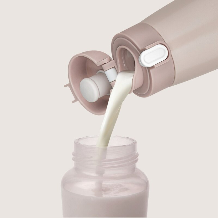 Termos inteligent cu incalzire, Lionelo, ThermUp Bottle, Incalzeste in 3.5 min, Mentine temperatura pana la 20 h, Constructie vidata cu 5 straturi, Capacitate 350 ml, USB-C, 5 setari de temperatura: 3 [13]