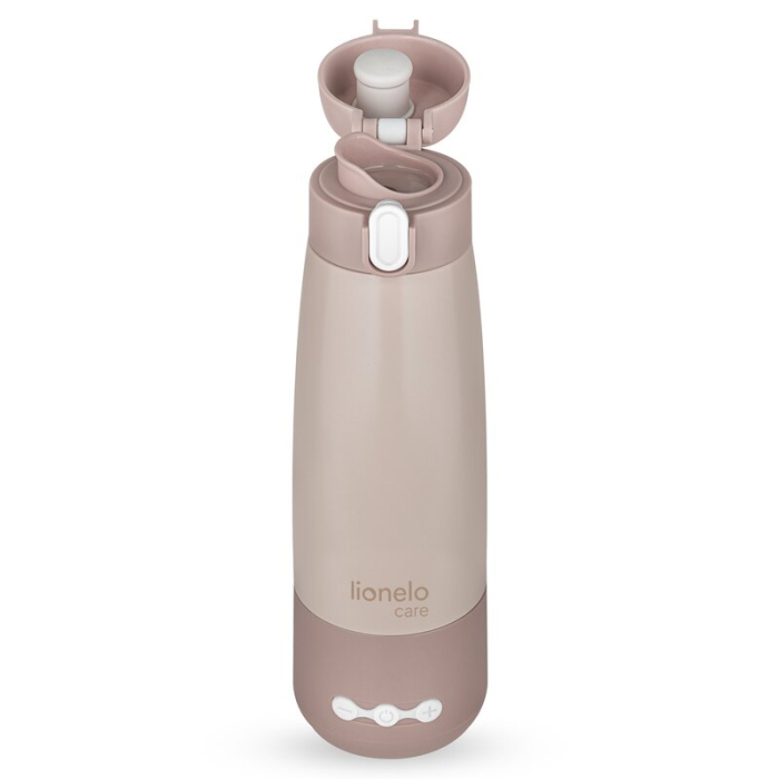 Termos inteligent cu incalzire, Lionelo, ThermUp Bottle, Incalzeste in 3.5 min, Mentine temperatura pana la 20 h, Constructie vidata cu 5 straturi, Capacitate 350 ml, USB-C, 5 setari de temperatura: 3 [4]