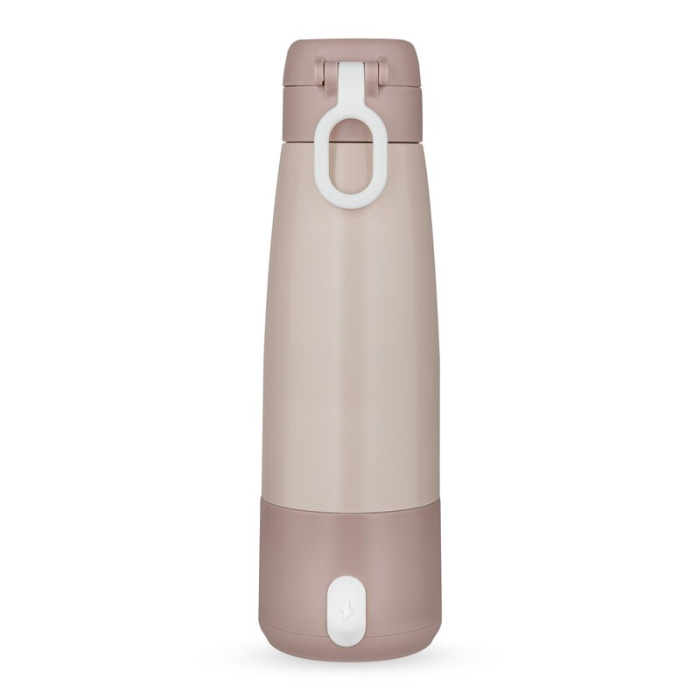 Termos inteligent cu incalzire, Lionelo, ThermUp Bottle, Incalzeste in 3.5 min, Mentine temperatura pana la 20 h, Constructie vidata cu 5 straturi, Capacitate 350 ml, USB-C, 5 setari de temperatura: 3 [7]