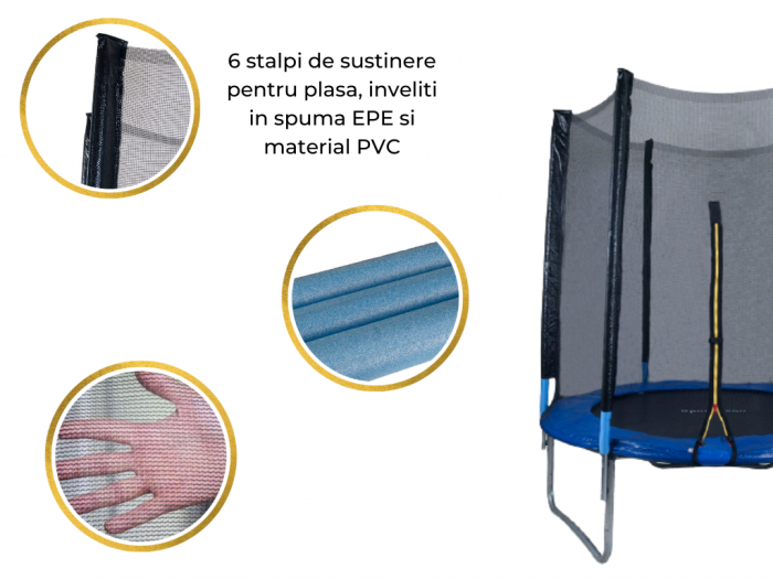 Trambulina set Sportmann 183 cm + scarita [5]