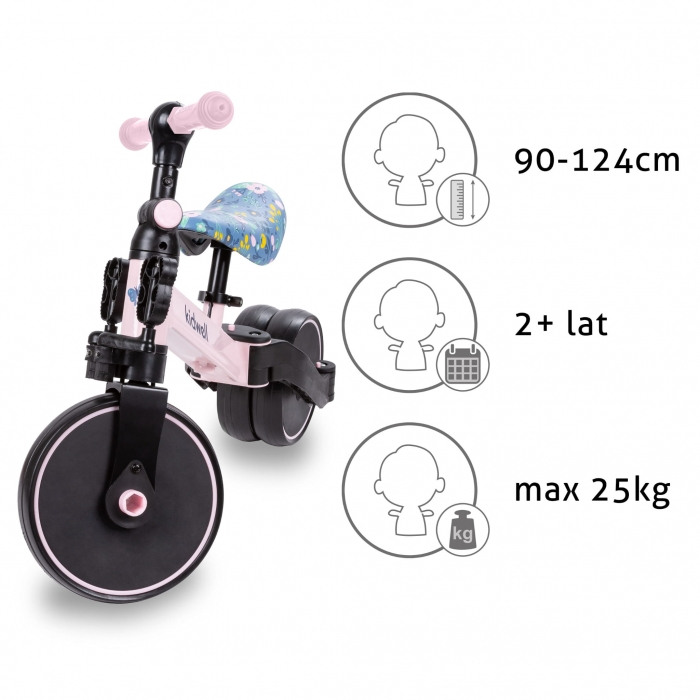 Tricicleta cu pedale 3 in 1 Kidwell Pico [8]