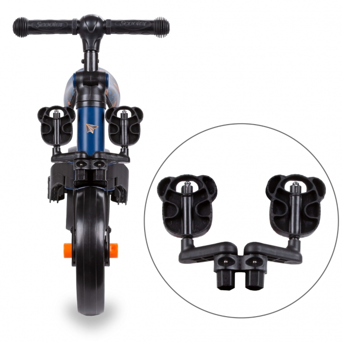 Tricicleta cu pedale 3 in 1 Kidwell Pico [7]