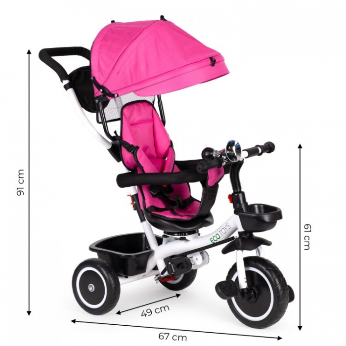 Tricicleta Ecotoys EDIYM-BT-2 [5]