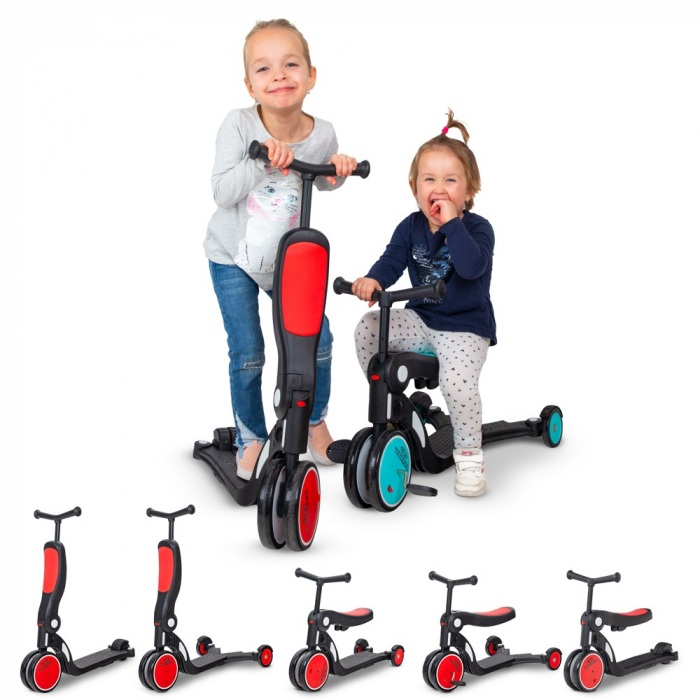 Tricicleta multifunctional pentru copii 5-in-1 WORKER Finfo [13]
