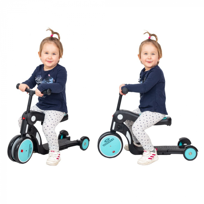Tricicleta multifunctional pentru copii 5-in-1 WORKER Finfo [7]
