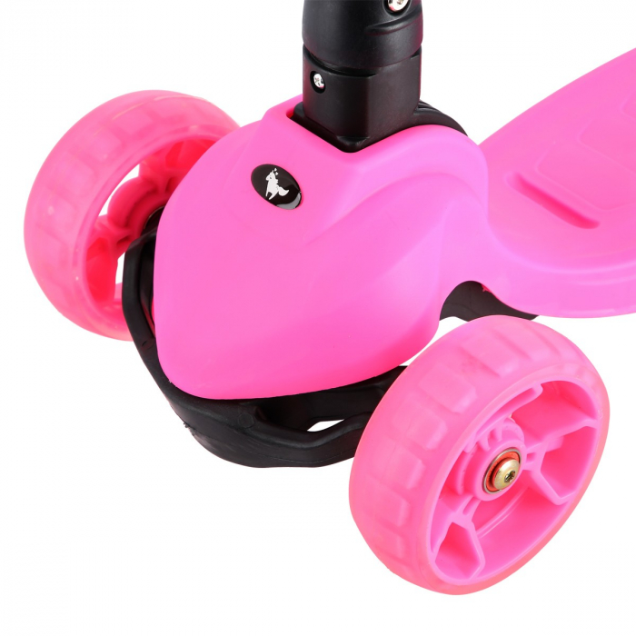 Trotineta 2in1 Nils Fun HLB12 2in1, 120 mm, Roz [7]