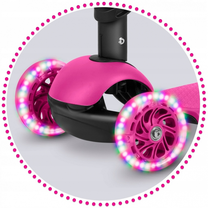 Trotineta 3 in 1 cu roti cu LED Ricokids Buggy [6]