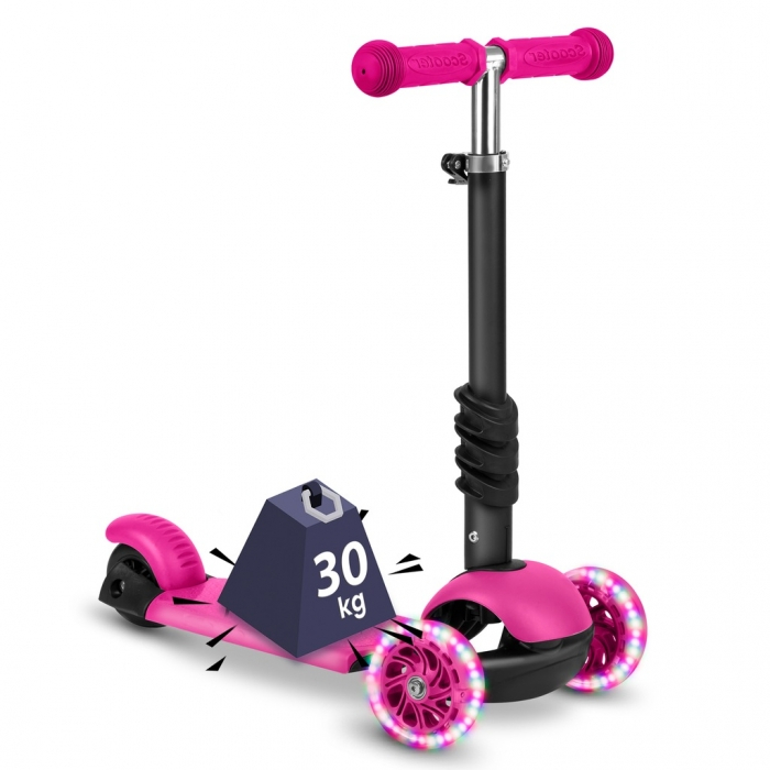 Trotineta 3 in 1 cu roti cu LED Ricokids Buggy [4]