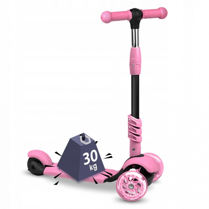 Trotineta 3 in 1 cu roti cu LED Ricokids Cubi [4]