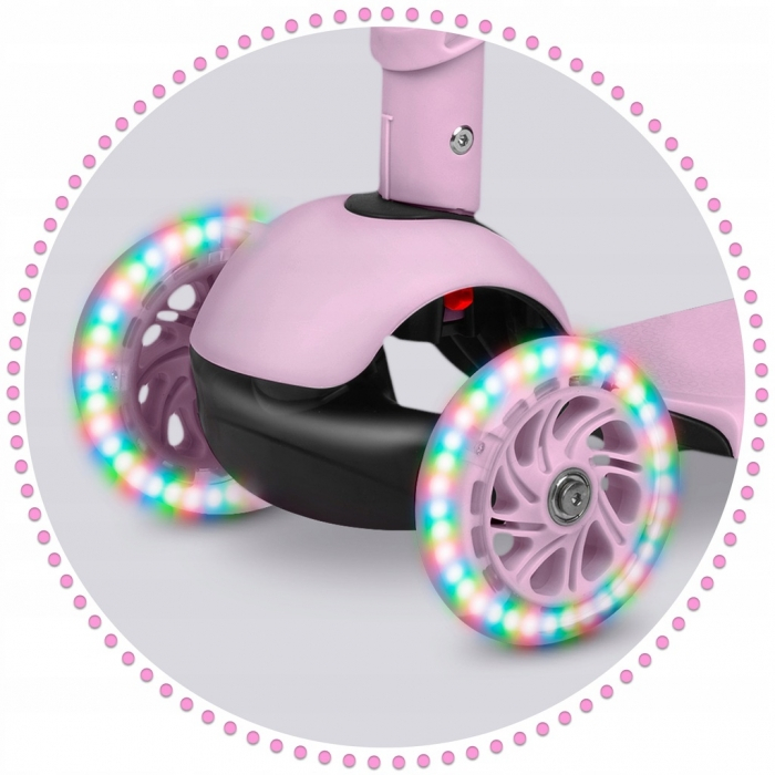Trotineta 3 in 1 cu roti cu LED Ricokids Cubi [6]