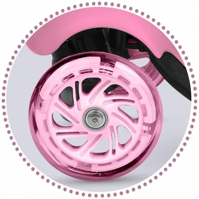 Trotineta 3 in 1 cu roti cu LED Ricokids Cubi [7]
