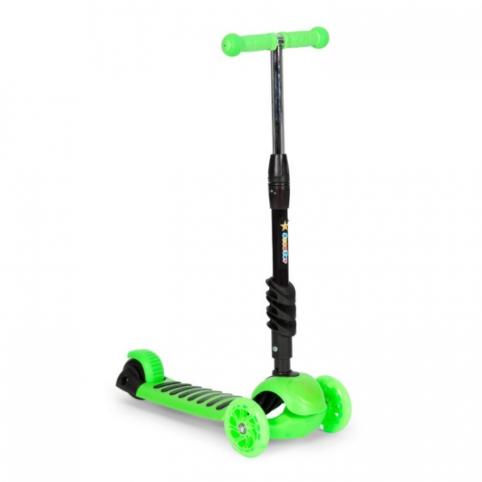 Trotineta 5 in 1 cu sezut si 3 roti cu LED Ecotoys YM-SW-6 [5]