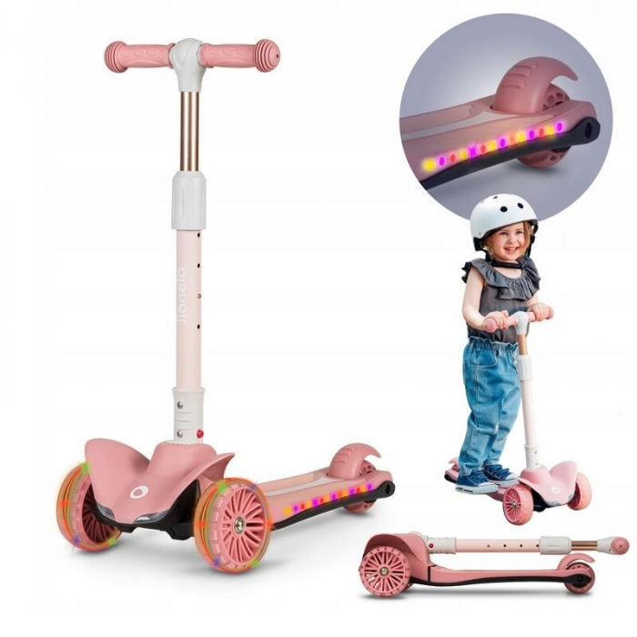 Trotineta Lionelo Timy ultrapliabila pana la 50 Kg cu lumini LED [34]