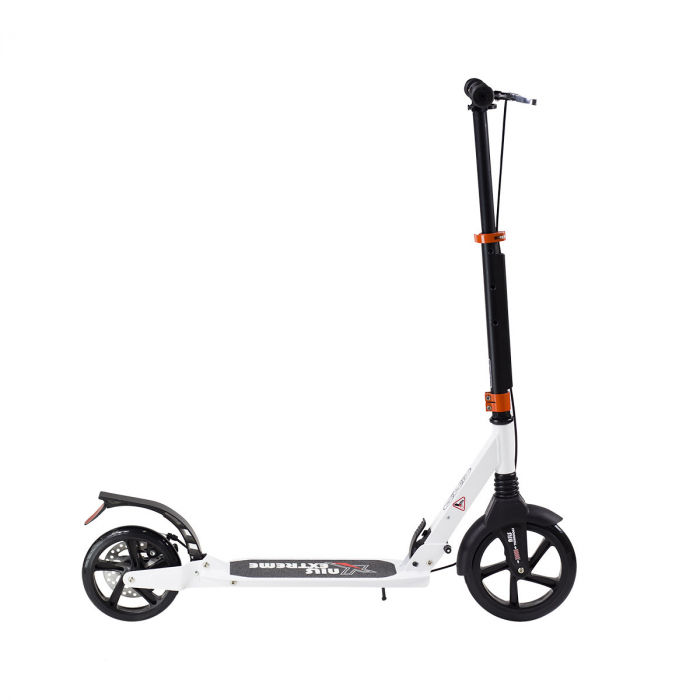 Trotineta Nils Extreme HA230T Roti PU 230mm/200mm - Alb/Negru [3]