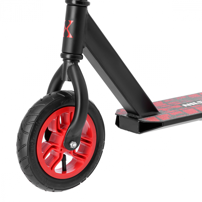 Trotineta Nils Extreme HC020 200 mm, negru/rosu [4]