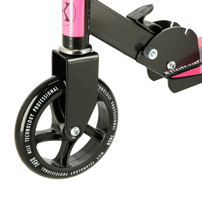 Trotineta Nils Extreme HD114, 145 mm, Roz [4]