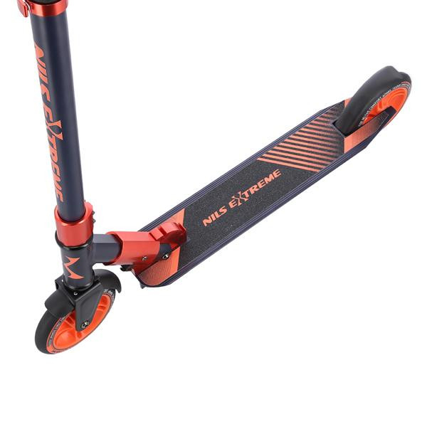 Trotineta Nils Extreme HD145 145mm grafit/portocaliu [2]
