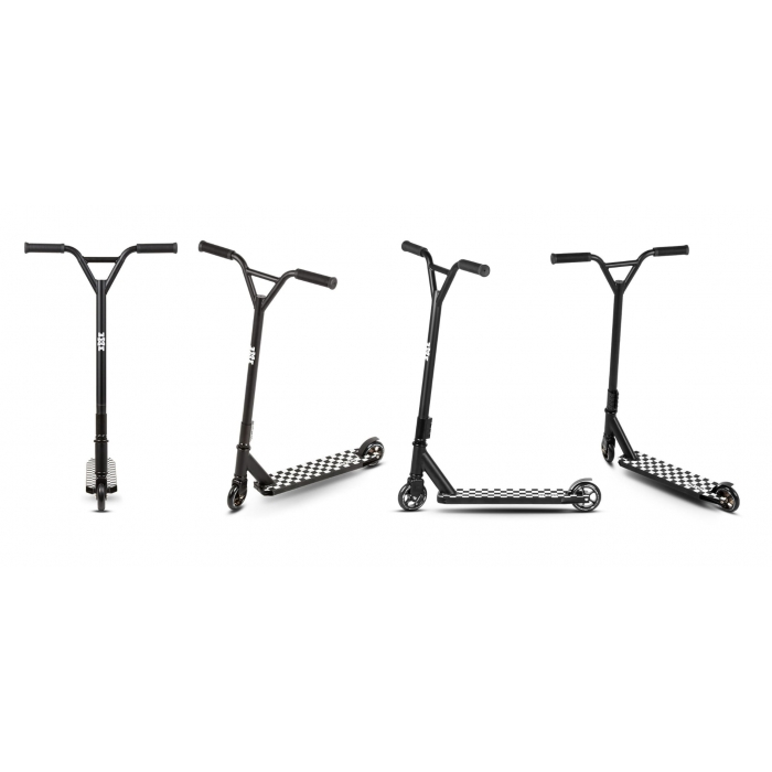Trotineta pentru cascadorii WXM WRS-AY1 - Black White [7]