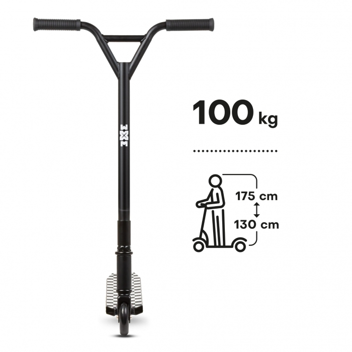 Trotineta pentru cascadorii WXM WRS-AY1 - Black White [3]