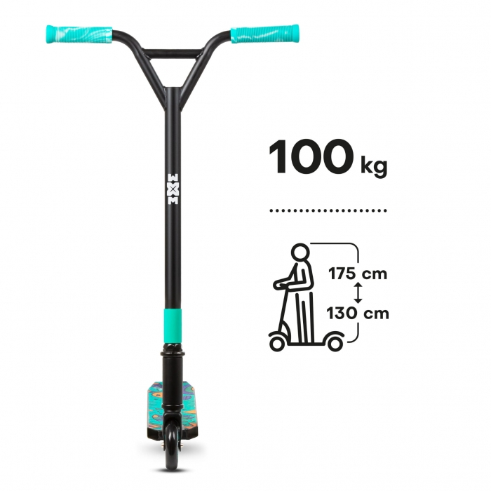 Trotineta pentru cascadorii WXM WRS-CY1 - Turquoise [3]