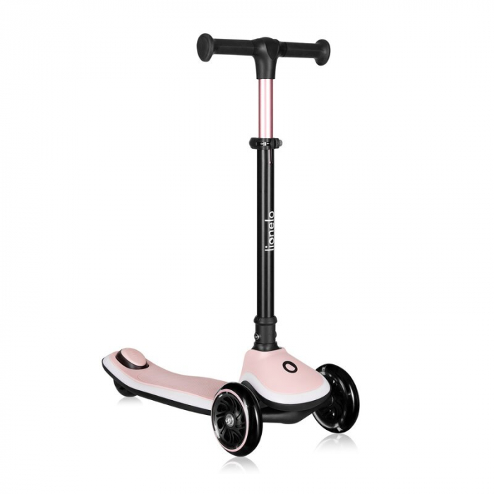 Trotineta pentru copii Lionelo Mey ultrapliabila cu lumini si cosulet pana la 50 Kg [9]