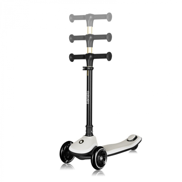 Trotineta pentru copii Lionelo Mey ultrapliabila cu lumini si cosulet pana la 50 Kg [8]