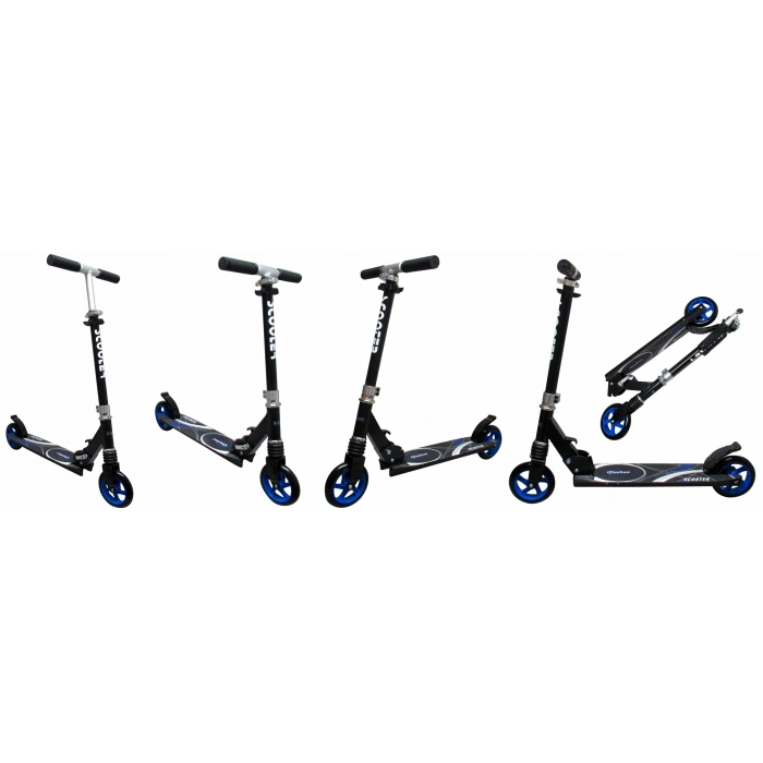 Trotineta pliabila cu roti de 145 mm R-Sport H7 - Negru [2]