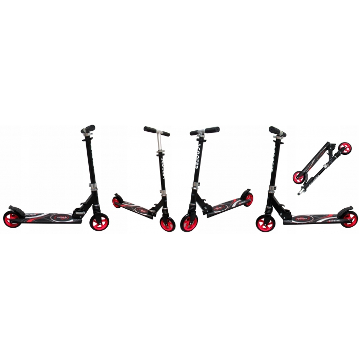 Trotineta pliabila cu roti de 145 mm R-Sport H7 - Negru [2]