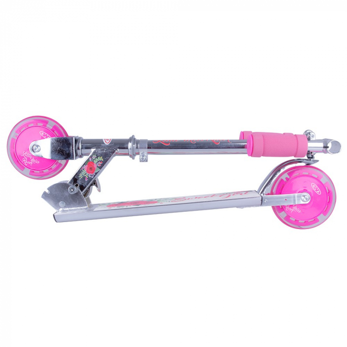 Trotineta WORKER Racer Sweet Girl 125 mm - Roti Iluminate [3]