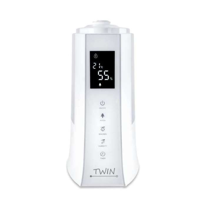 Umidificator cu ionizare si difuzor arome TWIN alb, Airbi BI3222 [2]