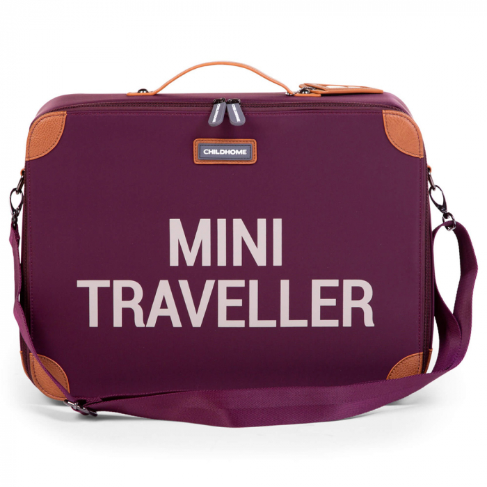 Valiza pentru copii Childhome Mini Traveller Visiniu [4]
